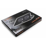  Podloga za prenosnik 2x ventilator 14x14cm SBOX - 15,6&quot; | Shoptok.si