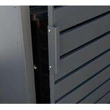 WESTMANN spremište za 4 kante za smeće Kubus | 4x240L | Antracit | 264x80x116 cm - BRANDED IN GERMANY | shoptok.hr