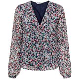 Only Bluza 'DANIELLE' noćno plava / zelena / crvena / bijela Cijene