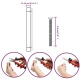vidaXL Ročaji za omarico 20 kosov bron 480 mm nerjaveče jeklo, (21415968) | Shoptok.si