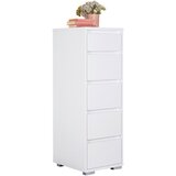 CARRYHOME komoda, bela | Shoptok.si