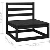  Sedežna garnitura 6-delna z blazinami trdna borovina | Shoptok.si
