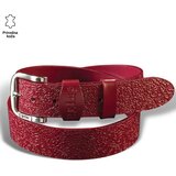 PRINC LEATHER Ženski kaiš 221, Kožni, Bordo Cene