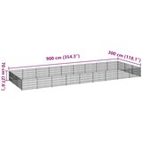 Kavez za pse crni 27 m² čelični | shoptok.hr