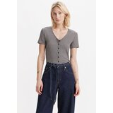 Levi's Pletena jopa 'MUSE' črna / bela | Shoptok.si