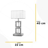 Lesnina XXXL NAMIZNA SVETILKA 22/15,5/40 cm | Shoptok.si
