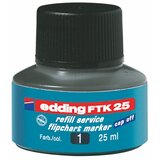 Edding refil za flipchart markere e-ftk 25, 25ml crna Cene