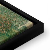  Slika - Gustav Klimt – The Garden 80x80 U crnom drvenom okviru | shoptok.hr