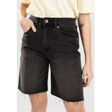 Sirelle Cut-Off Jorts Kratke hlace washed black