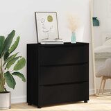 Ormarić za pohranu Crna 80 x 31 x 81 cm Konstruirano drvo | shoptok.hr