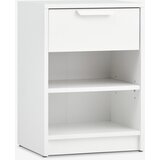  Noćni ormarić 1 fioka bela Cene