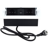 Mitea_Electric mitea electric popup nameštajska priključnica dvostruka + usb tip-a+tip-c 5V 2.1A 10W ME-PN-1211-USB/B-2 1.5m 16A 250V-3600W 3x1.5mm2 Cene