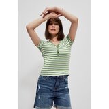 Moodo Cotton blouse with stripes | Shoptok.si