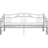 vidaXL izvlečni posteljni okvir siv iz kovine 90x200 cm | Shoptok.si