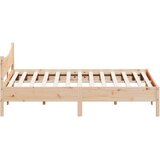  Okvir kreveta bez madraca 200 x 200 cm od masivne borovine | shoptok.hr