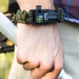  Paracord zapestnica s kompasom | Shoptok.si