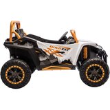 Lean Toys Otroški električni avto WILDCAT XXL– 24V/14AH, 4×200W, z daljinskim upravljalnikom BELA | Shoptok.si