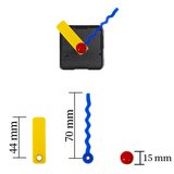 INF Tiho mehanizem ure z kazalci – Komplet za popravilo in DIY ure HR-A03 23 mm, (5000290758) Cene