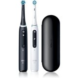 Oral-b iO5 DUO električna četkica za zube + 2 zamjenske glave s putnom torbicom Black & White | shoptok.hr