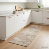  Kuhinjski Tepih Bež beton 150 x 45 cm 100% poliamid | shoptok.hr