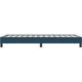  Okvir kreveta bez madraca tamnoplavi 90x210 cm baršun | shoptok.hr
