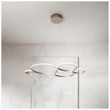  Ondaluce - LED prigušiva luster na sajli POIS LED/60W/230V zlatna | Eponuda.com