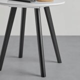 Mömax Mizica Wave, Črna, Bela, Ø Ca. 40cm | Shoptok.si