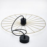  Visilica na sajli MONTANA 1xE27/15W/230V prečnik 45 cm zlatna/crna | Eponuda.com