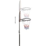Košarkaški stalak crni 216 - 250 cm od polietilena | shoptok.hr