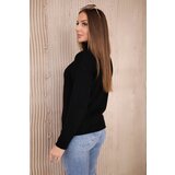 Kesi Black sweater with high neckline | shoptok.hr