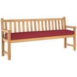 vidaXL Jastučić za klupu Bordo 180x40x8 cm Oxford tkanina | shoptok.hr