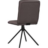  Jedilni stoli 4 kosi temno rjavo blago, (21832124) | Shoptok.si