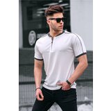 Madmext T-Shirt - White - Fitted Cene