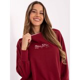 RELEVANCE Sweatshirt-RV-BL-A870.45-burgundy Cijene