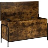  Kutija za spremanje Dimljeni hrast 80 x 40 x 49,5 cm | shoptok.hr