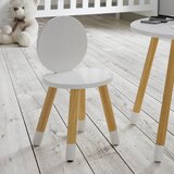 Bessagi Kids Otroški Stol Leni, Bela, Pinija | Shoptok.si