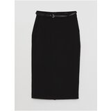 LC Waikiki Women's Standard Fit Belt Waist Skirt Cene