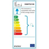 Opviq Zidna lampa PELLE crna, metal, 50 x 12 x 50 cm, E27 40 W, Fellini - MR - 987 | shoptok.hr