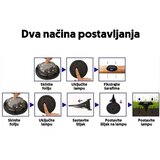  Solarna baštenska lampa - 4 kom. | ePonuda.com