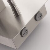 Eglo Pasteri zidna/2, e27, led 3,5w, nikl-mat/bela | Eponuda.com