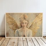  Slika na drvu - Zlatni glasnik raja | shoptok.hr