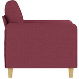  Fotelja crvena boja vina 60 cm od tkanine | shoptok.hr