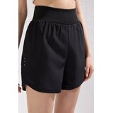 TRENDYOLMILLA Ženski šorts Thmss25Sr00001, Crni Cene