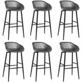 7-dijelni barski set bijelo-sivi | shoptok.hr