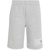 Tommy Hilfiger Otroške kratke hlače siva barva