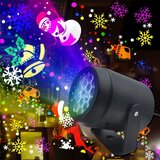 Aigostar LED Božićni projektor snežnih pahuljica LED/5W/230V višebojni | Eponuda.com