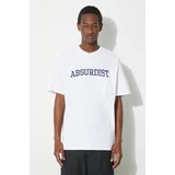 Engineered Garments Pamučna majica Printed Cross Crew Neck T-shirt za muškarce, boja: bijela, s tiskom, OR424.NP106