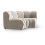 Micadoni Kremno bel žameten modul za sedežno garnituro (s kotom po izbiri) Lupine – | Shoptok.si