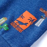  Dječja topla majica tamnoplava prošarana 140 | shoptok.hr