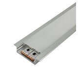 Mitea Lighting aluminijumski profil za led trake sivi ugradni set sa difuzorom 10x41x2000mm M3010-U-A Cene